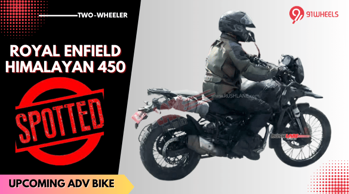 Royal Enfield Himalayan 450 Production-Ready Unit Spied On Test Royal Enfield Himalayan 450 Production-Ready Unit Spied On Test