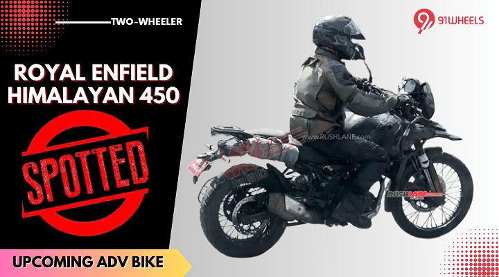Royal Enfield Himalayan 450 Production-Ready Unit Spied On Test