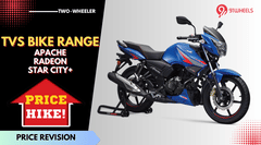 TVS Apache RTR 160 4V, 200 4V, RTR 180 Prices Hiked - Read Details TVS Apache RTR 160 4V, 200 4V, RTR 180 Prices Hiked - Read Details