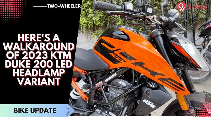 Here's A Walkaround of 2023 KTM Duke 200 LED Headlamp Variant