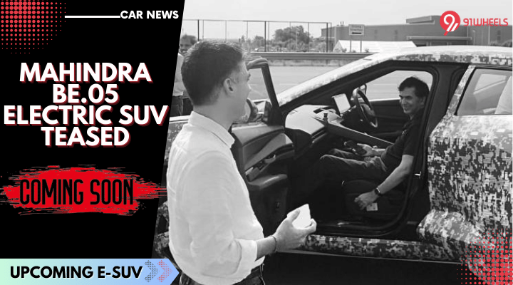 Mahindra CEO Shares First Interior Look Of Upcoming Electric SUV BE.05 Mahindra CEO Shares First Interior Look Of Upcoming Electric SUV BE.05