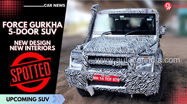 Force Gurkha 5-Door Test Mule Spied On With Citiline-Like Exteriors - See Here!