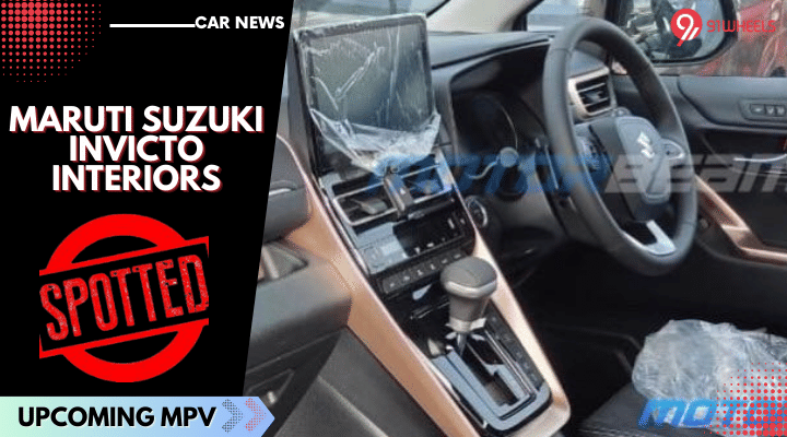 Upcoming Maruti Suzuki Invicto Interiors Spied - See Images Here! Upcoming Maruti Suzuki Invicto Interiors Spied - See Images Here!