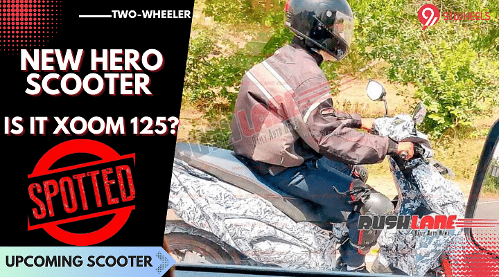 Mysterious Hero Scooter Spied On Test - Is It Xoom 125?