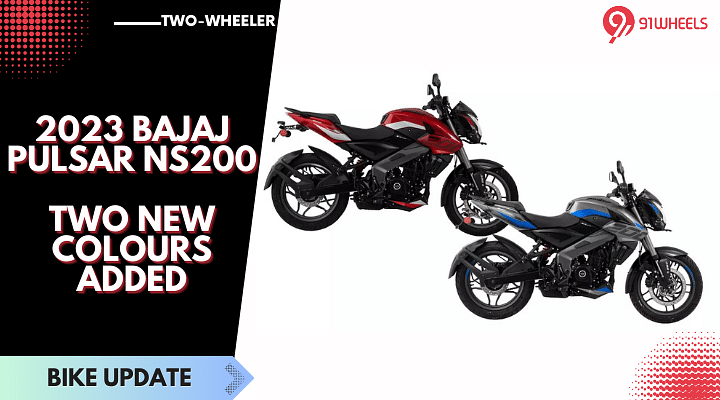 2023 Bajaj Pulsar NS200 Bike Gets 2 New Colour Options