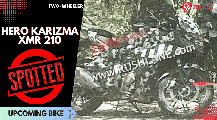 Hero Karizma XMR 210 Spied On Test - India Launch Soon?