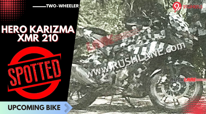 Hero Karizma XMR 210 Spied On Test - India Launch Soon? Hero Karizma XMR 210 Spied On Test - India Launch Soon?