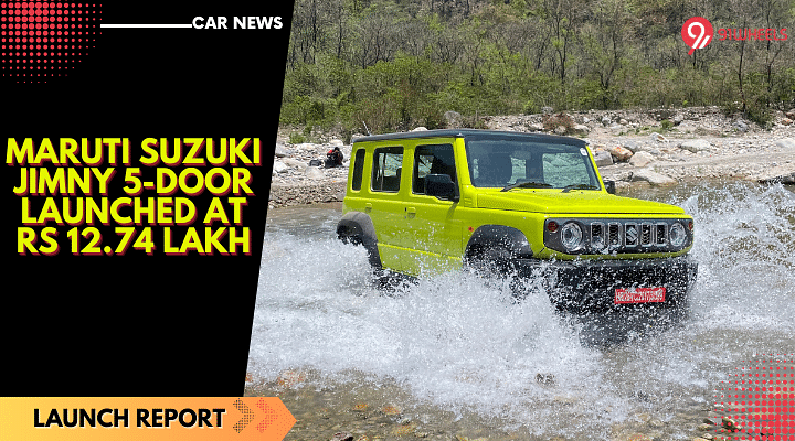 Maruti Suzuki Jimny 5-Door Launched At Rs 12.74 Lakh - Read Details