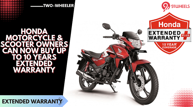 Honda Motorcycle & Scooter Owners Can Now Buy Up To 10 Years Extended Warranty