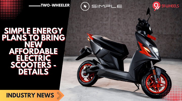 Simple Energy Plans To Bring New Affordable Electric Scooters - Details