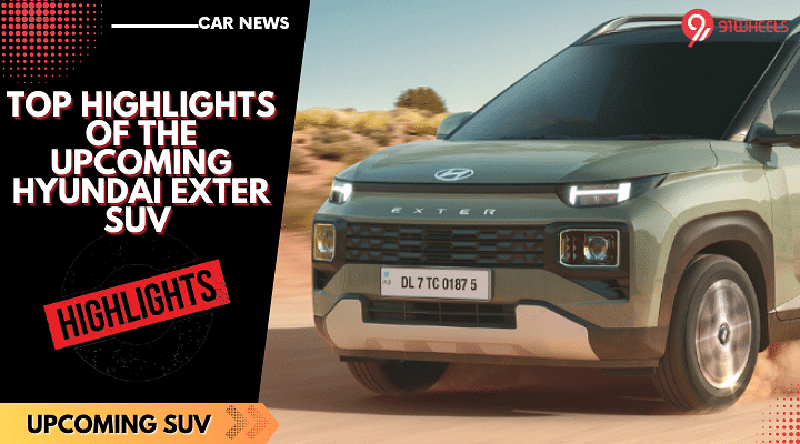 Top Highlights Of The Upcoming Hyundai Exter SUV