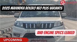 2023 Bolero Neo Plus Engine Specs And Variants Leaked-  Read Here