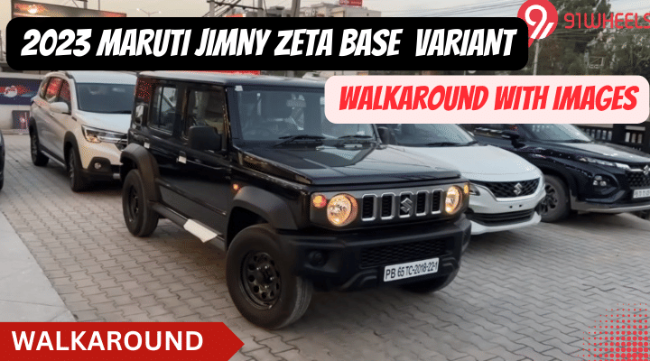 Maruti Jimny Zeta Base Variant Walkaround - Bluish Black Looks Dope Maruti Jimny Zeta Base Variant Walkaround - Bluish Black Looks Dope