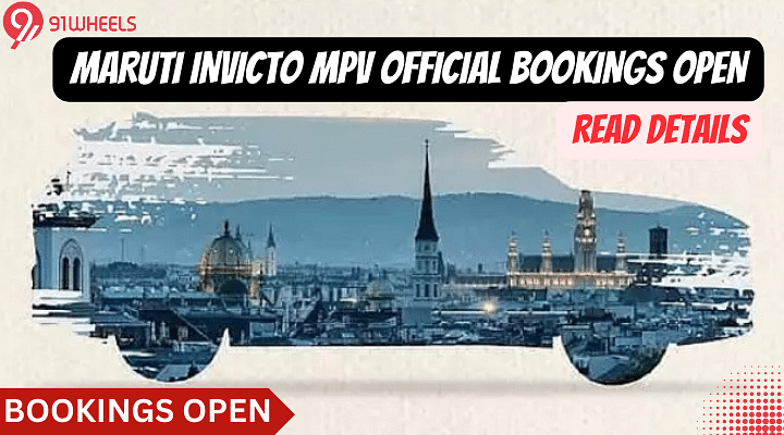 Maruti Suzuki Invicto Official Bookings Now Open- Details