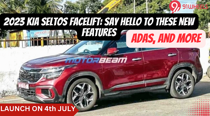 Kia Seltos Facelift: Say Hello To These New Features- ADAS, And More