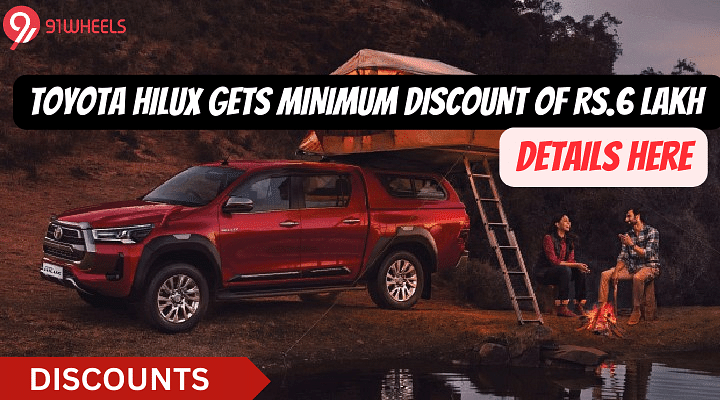 Toyota Hilux Gets Minimum Discount of Rs.6 Lakh - Uncover Details Here