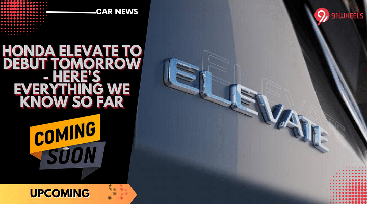 Honda Elevate To Debut Tomorrow - Here's Everything We Know So Far