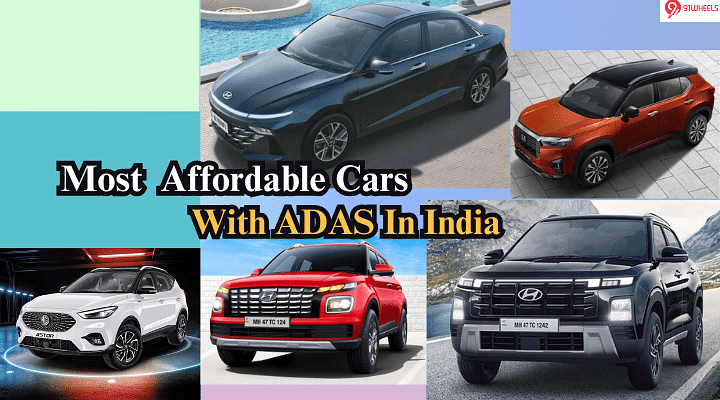 Most Affordable Cars With ADAS In India