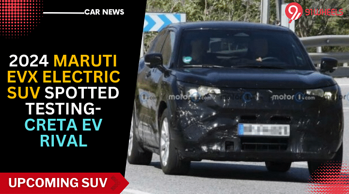 2024 Maruti eVX Electric SUV Spotted Testing- The Creta EV Rival