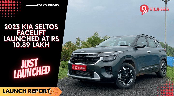 2023 KIA Seltos Facelift Launched At Rs 10.89 Lakh - Gets ADAS, Panoramic Roof & More