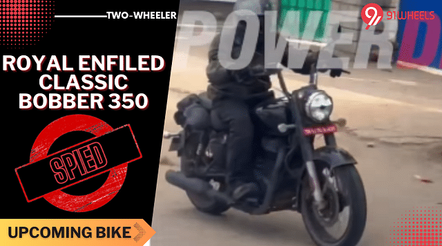 Upcoming Royal Enfield Bobber 350 Spotted In Production Ready Form