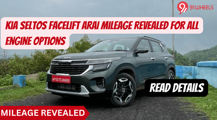 Kia Seltos Facelift Mileage Revealed For All Engine Options: Read Here Kia Seltos Facelift Mileage Revealed For All Engine Options: Read Here
