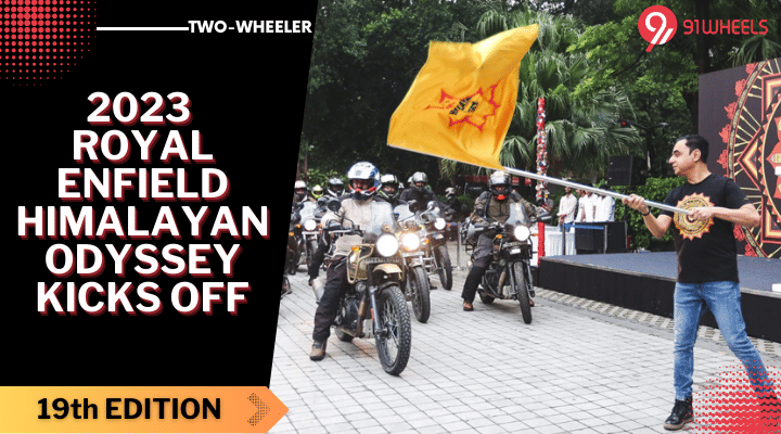 2023 Royal Enfield Himalayan Odyssey Begins In Delhi - 19th Edition 2023 Royal Enfield Himalayan Odyssey Begins In Delhi - 19th Edition