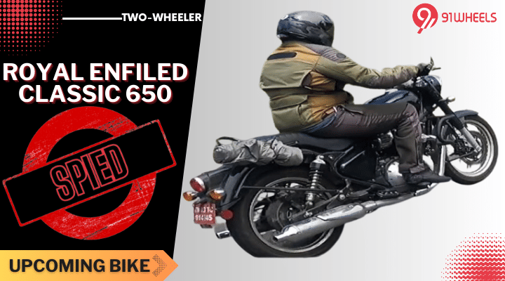 Royal Enfield Classic 650 Spied On Highway - See Clear Images! Royal Enfield Classic 650 Spied On Highway - See Clear Images!