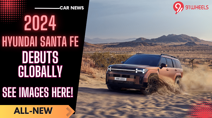 2024 Hyundai Santa Fe SUV Debuts Globally - See Images Here!