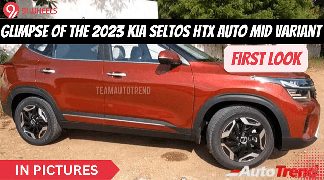 First Look: Glimpse of the 2023 Kia Seltos HTX Auto Mid Variant- Details