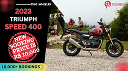 2023 Triumph Speed 400 Booking Price Raised To Rs 10,000: Read Details Here!