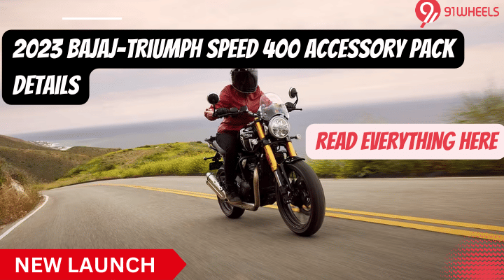 Bajaj-Triumph Speed 400 Accessory Pack Details - Read Everything Here Bajaj-Triumph Speed 400 Accessory Pack Details - Read Everything Here