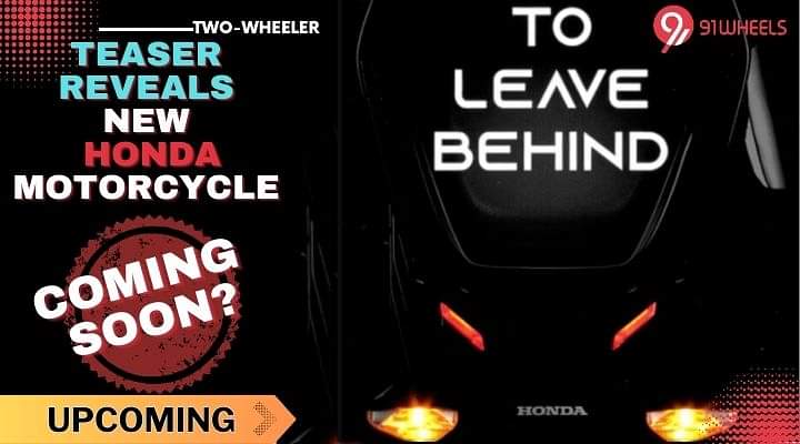 Honda's Upcoming Motorcycle Teased for India Launch - Coming Soon?