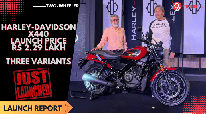 Harley-Davidson X440 Launched In India At Rs 2.29 Lakh - Read Details! Harley-Davidson X440 Launched In India At Rs 2.29 Lakh - Read Details!