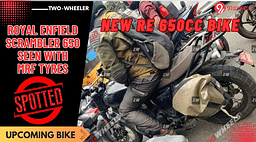 Upcoming Royal Enfield Scrambler 650 Spied With MRF Tyres - See Images
