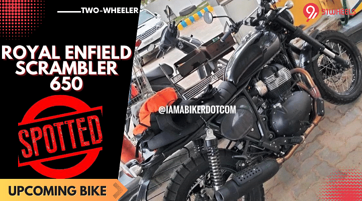 Upcoming Royal Enfield Scrambler 650 Spied Closely - See Photos!