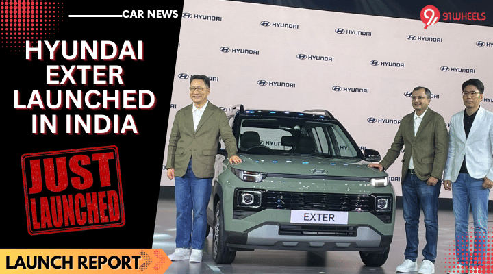 Hyundai Exter Launched At Rs 5.99 Lakh - Gets Several Segment First Features Hyundai Exter Launched At Rs 5.99 Lakh - Gets Several Segment First Features
