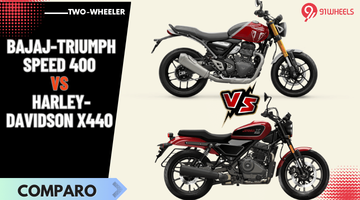 Bajaj-Triumph Speed 400 Vs Harley-Davidson X440 - Specs, Features & Price Bajaj-Triumph Speed 400 Vs Harley-Davidson X440 - Specs, Features & Price