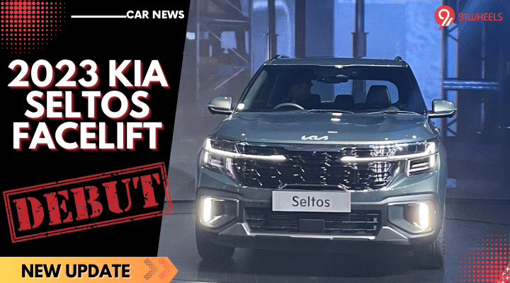 2023 KIA Seltos Facelift Debuts In India: Bookings Open On July 14 2023 KIA Seltos Facelift Debuts In India: Bookings Open On July 14