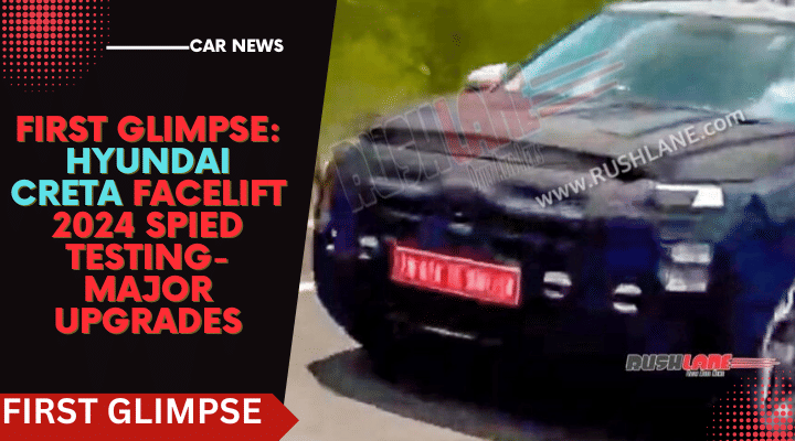 First Glimpse: Hyundai Creta Facelift 2024 Spied Testing- Major Upgrades First Glimpse: Hyundai Creta Facelift 2024 Spied Testing- Major Upgrades
