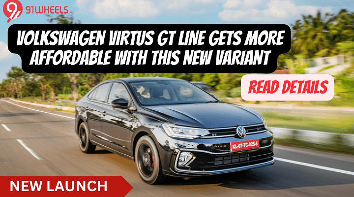 Volkswagen Virtus GT Line Gets More Affordable With This New Variant