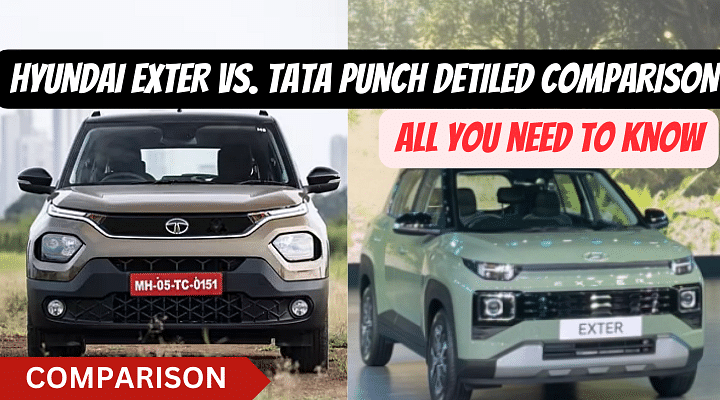 Hyundai Exter Vs Punch Comparison: Read All You Need To Know