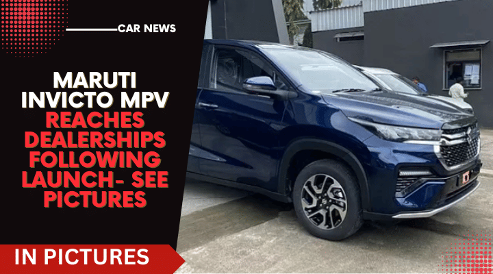 Maruti Invicto MPV Reaches Dealerships Following Launch- See Pictures Maruti Invicto MPV Reaches Dealerships Following Launch- See Pictures