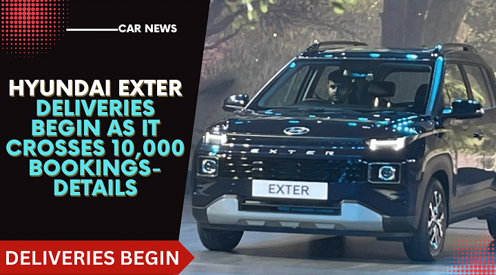 Hyundai Exter Deliveries Begin As It Crosses 10,000 Bookings- Details