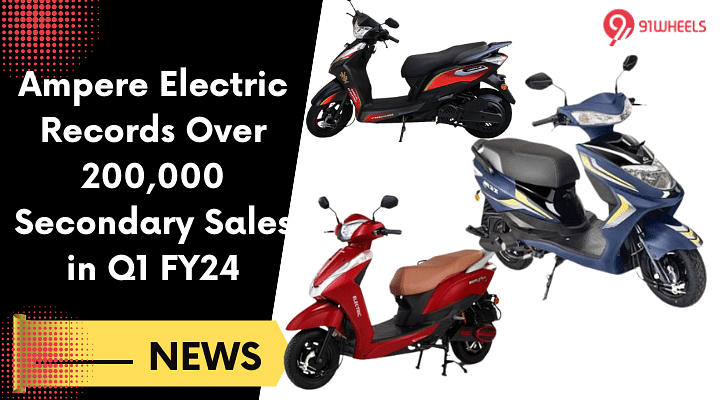 Ampere Electric Scooters Crosses 2 Lakh Customers Milestone