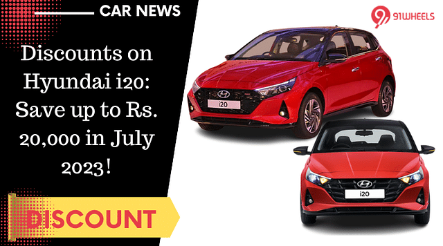 Discounts on Hyundai i20: Save up to Rs. 20,000 in July 2023!