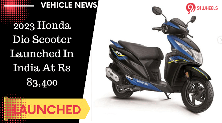 Honda dio launch date sale