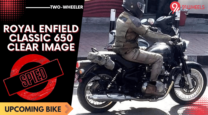 Royal Enfield Classic 650 Spotted Once Again With Accessories Royal Enfield Classic 650 Spotted Once Again With Accessories