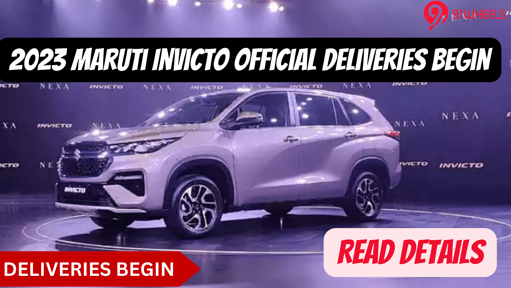 Maruti Invicto Official Deliveries Begin: Price Starts At Rs. 24.79 Lakhs