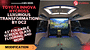 Toyota Innova Hycross Luxurious Modification By DC2- 43” Foldable Screen, Glass Flooring, And More